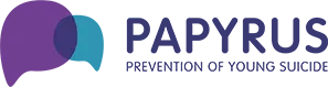 Papyrus logo - Prevention of young suicide